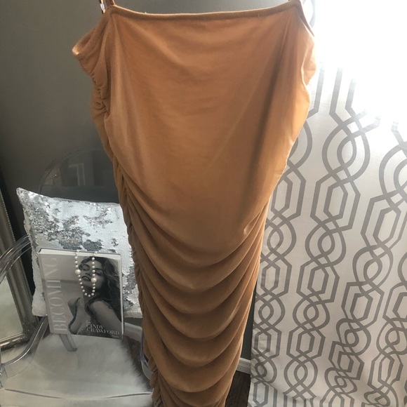 FN Tan slinky dress - Picture 1 of 2